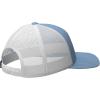 imageHUK Mens Trucker AntiGlare Snapback Fishing HatHukd Up  Crystal Blue