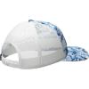 imageHUK Mens Trucker AntiGlare Snapback Fishing HatInside Reef  Azure Blue