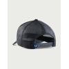 imageHUK Mens Trucker AntiGlare Snapback Fishing HatKc Patch  Black