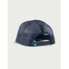 imageHUK Mens Trucker AntiGlare Snapback Fishing HatKc Patch  Light Blue