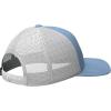 imageHUK Mens Trucker AntiGlare Snapback Fishing HatLogo  Crystal Blue