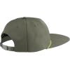 imageHUK Mens Trucker AntiGlare Snapback Fishing HatStitch Fish  Moss
