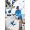 imageHUK Mens Trucker AntiGlare Snapback Fishing HatTrophy Flag  Naval Academy