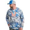 imageHUK Mens Kc Scott Patterned Pursuit Hoodie Hooded Fishing ShirtKc  Night Owl 20