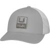 imageHUK Mens Trucker AntiGlare Snapback Fishing HatHukd Up  Harbor Mist
