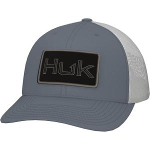imageHUK Mens Trucker AntiGlare Snapback Fishing HatBold Patch  Night Owl