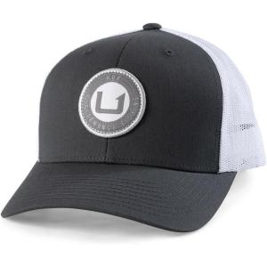 imageHUK Mens Trucker AntiGlare Snapback Fishing HatCircle Change  Volcanic Ash
