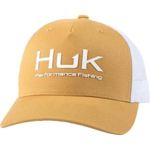 imageHUK Mens Trucker AntiGlare Snapback Fishing HatHuk Performance Fishing  Sand Piper