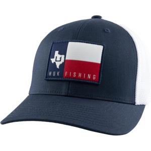 imageHUK Mens Trucker AntiGlare Snapback Fishing HatHuk States 110  Naval Academy 20