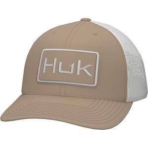 imageHUK Mens Trucker AntiGlare Snapback Fishing HatLogo  Overland
