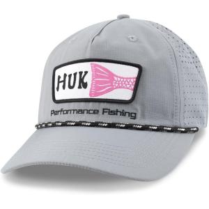 imageHUK Mens Trucker AntiGlare Snapback Fishing HatNight Owl 20