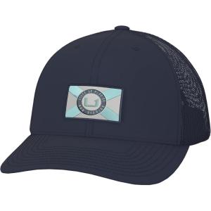 imageHUK Mens Trucker AntiGlare Snapback Fishing HatState of Florida  Sargasso Sea