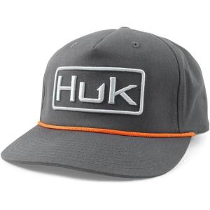 imageHUK Mens Trucker AntiGlare Snapback Fishing HatVolcanic Ash