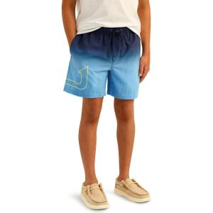 imageHUK Unisex Kids Standard Pursuit Volley Pattern QuickDry ShortsKc  Yellowfin