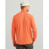 imageHUK Mens Icon Crew LongSleeve Performance Fishing ShirtFresh Salmon