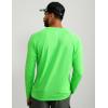 imageHUK Mens Icon Crew LongSleeve Performance Fishing ShirtSummer Green