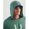 imageHUK Mens Icon Hoodie Hooded Fishing Shirt with Sun ProtectionNorth Atlantic