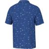 imageHUK Mens Pursuit Pattern Performance Short Sleeve Polo ShirtBeach Freedom  Set Sail
