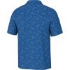 imageHUK Mens Pursuit Pattern Performance Short Sleeve Polo ShirtFish Wagon  Set Sail