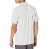 imageHUK Mens Pursuit Pattern Performance Short Sleeve Polo ShirtHeather  Harbor Mist