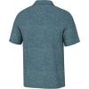 imageHUK Mens Pursuit Pattern Performance Short Sleeve Polo ShirtHeather  Tapestry