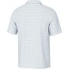 imageHUK Mens Pursuit Pattern Performance Short Sleeve Polo ShirtJig Huk  Wedgewood