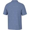 imageHUK Mens Pursuit Pattern Performance Short Sleeve Polo ShirtMixed Reels  Quiet Harbor