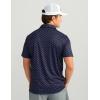 imageHUK Mens Pursuit Pattern Performance Short Sleeve Polo ShirtNaval Academy
