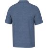 imageHUK Mens Pursuit Pattern Performance Short Sleeve Polo ShirtSet Sail Heather