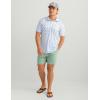 imageHUK Mens Pursuit Pattern Performance Short Sleeve Polo ShirtWhite 30