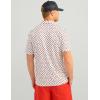 imageHUK Mens Pursuit Pattern Performance Short Sleeve Polo ShirtWhite 30