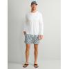 imageHUK Mens Pursuit Pattern Performance Short Sleeve Polo ShirtWhite 40