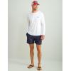 imageHUK Mens Pursuit Pattern Performance Short Sleeve Polo ShirtWhite 50