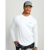 imageHUK Mens Pursuit Pattern Performance Short Sleeve Polo ShirtWhite