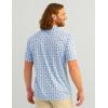 imageHUK Mens Pursuit Pattern Performance Short Sleeve Polo ShirtWindsurfer 30