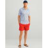 imageHUK Mens Pursuit Pattern Performance Short Sleeve Polo ShirtWindsurfer