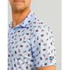 imageHUK Mens Pursuit Pattern Performance Short Sleeve Polo ShirtWindsurfer