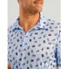 imageHUK Mens Pursuit Pattern Performance Short Sleeve Polo ShirtWindsurfer