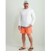 imageHUK Mens Pursuit Patterned Crew Long Sleeve ShirtWhite