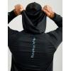 imageHUK Mens Pursuit Vented Long Sleeve Hoodie Fishing Shirt with HoodBlack
