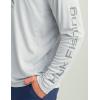 imageHUK Mens Pursuit Vented Long Sleeve Hoodie Fishing Shirt with HoodHarbor Mist
