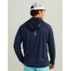 imageHUK Mens Pursuit Vented Long Sleeve Hoodie Fishing Shirt with HoodNaval Academy
