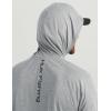 imageHUK Mens Pursuit Vented Long Sleeve Hoodie Fishing Shirt with HoodNight Owl Heather