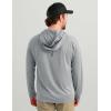 imageHUK Mens Pursuit Vented Long Sleeve Hoodie Fishing Shirt with HoodNight Owl Heather