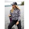 imageHUK Womens Icon 14 Zip Performance Fishing PulloverHarbor Mist
