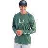 imageHUK Mens Icon Hoodie Hooded Fishing Shirt with Sun ProtectionNorth Atlantic