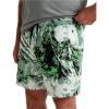 imageHUK Mens Pursuit Volley Pattern QuickDry ShortsFog Green