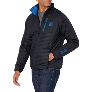 imageHUK Mens Icon X Puffy Wind ampamp Water Resistant JacketBlack