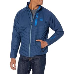 imageHUK Mens Icon X Puffy Wind ampamp Water Resistant JacketSargasso Sea