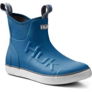imageHUK Mens Rogue Wave Shoe  HighPerformance Fishing ampamp Deck Boot RainHuk Blue